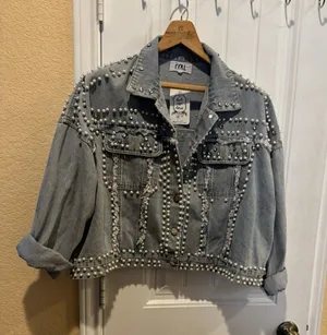 P Cill Jacket Studded Jacket, A Statement Piece To You . Size M thumbnail 1