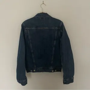 Jean Jacket Dark Wash Y2K 100% cotton thumbnail 3