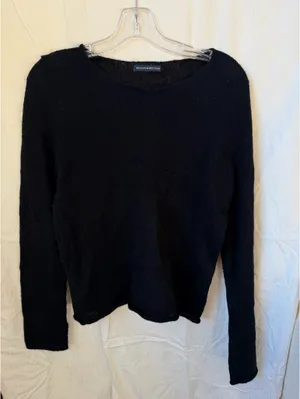 Brandy Melville Black Knit Sweater thumbnail 1