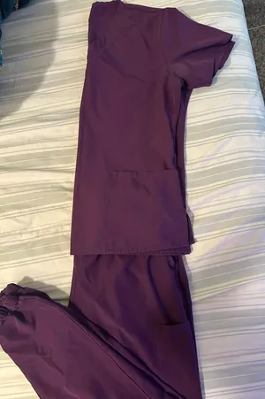 4Flex Scrub Set Purple Size L thumbnail 1