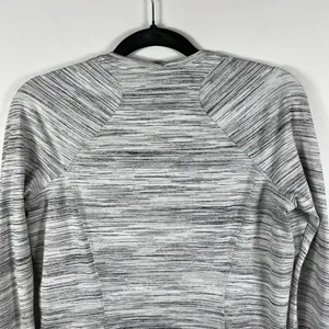 Lululemon Runderful Long Sleeve Space Dye‎ Camo White Silver Spoon 10 Athletic thumbnail 7