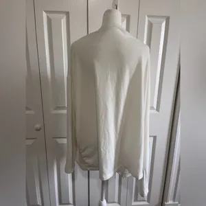 Allsaints Oversized Batwing Blouse White Medium thumbnail 2