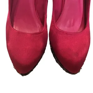 Privileged Women's Bourbon Sequin Wedge Pump Color Fuchsia thumbnail 3