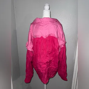 NWOT Free People Movement 3/4 Zip
Pullover‎ Jacket Azelia Pink Medium thumbnail 3