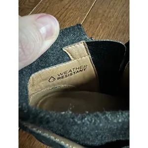Vionic Ankle Boots Weather Resistant Black Suede Block Heel 8.5‎ Gorpcore thumbnail 6