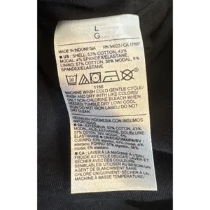 Old Navy Black Ribbed Stretch Sweetheart Neck Thick Material Bodysuit Women's L thumbnail 10
