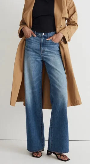 Madewell Superwide-Leg Jeans in Fannin Wash Rigid sz. 26 thumbnail 1
