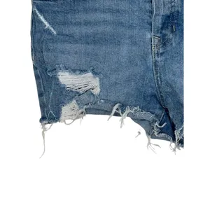 Anthropologie Women's‎ Shorts Button Fly Distressed Distressed Raw Hem Denim 27 thumbnail 3