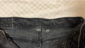 American Eagle Outfitters Mom Jean Shorts (Black) thumbnail 2