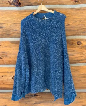 Free People Cuddle Up Pullover Sweater size Small thumbnail 1