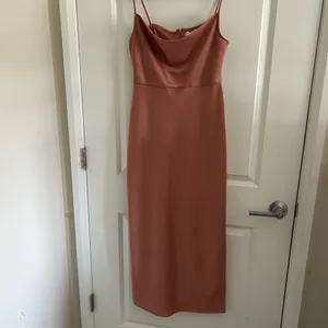 Sachin + Babi Brown Slip Midi Dress thumbnail 2