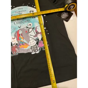 Disney The Nightmare Before Christmas Women Graphic Tee Size S w/ Short Sleeves G-029 thumbnail 5
