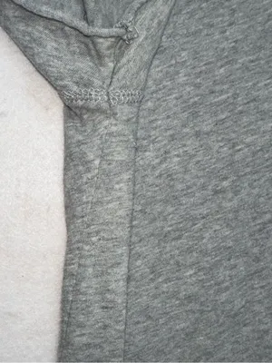 Zadig & Voltaire Gray Woman’s T-Shirt with Metallic Camo Skull Size Lg thumbnail 8