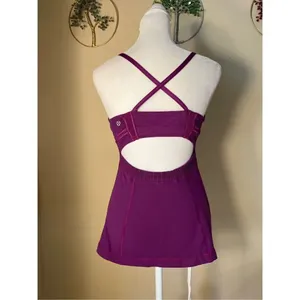 Lululemon Potion Purple Mynah Tank Top Size 4 thumbnail 2