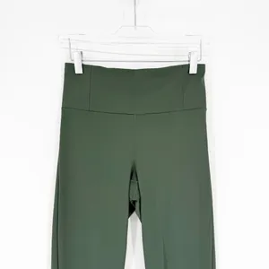 NWT Yitty High Rise Flared Active‎ Leggings Women's Size S Green Gym Girl thumbnail 5