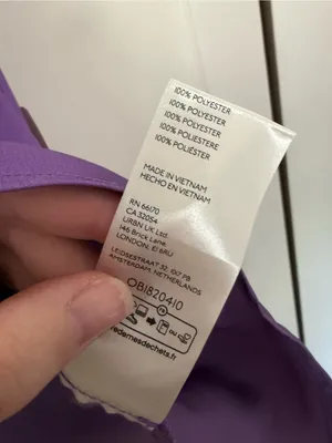 NWT Anthropologie Shine Tube Top in Lilac Purple Lavender Satin Strapless XS thumbnail 9