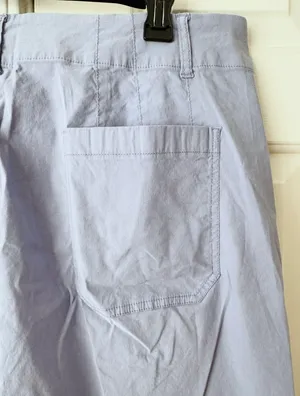 Anthropologie Maeve The Colette Cropped Wide-Leg Pants, Size 33Tall thumbnail 10