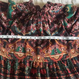 Alice + Olivia Marella Paisley Mock-Neck Blouson-Sleeve Tunic Dress Boho 4 thumbnail 7
