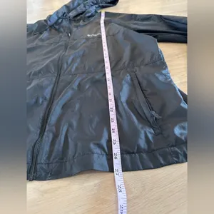 Columbia women's lightweight hooded windbreaker black size XL thumbnail 7
