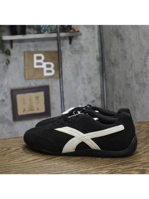 NWT Wild Fable Womens Chandler Jogger Sneakers Low Top Lace Black / White 11M thumbnail 3