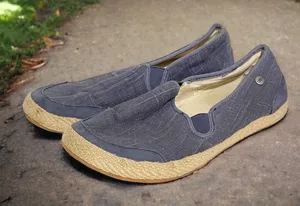 UGG Shoes 7.5 Delizah‎ Casual Slip On Loafers Espadrille 1002886 Blue Closed Toe thumbnail 1