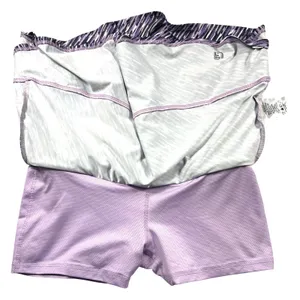 FootJoy Golf Skort XS Purple Print Performance Athletic Skirt Country Club EUC thumbnail 7