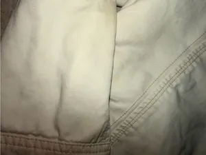 Vintage Y2K Aeropostale Faux Fur Lined Jacket Women’s Large Cream thumbnail 6