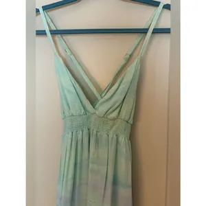 Gypsy Mint Maxi Women's Sz Medium Pastel Gradient Maxi Dress thumbnail 6