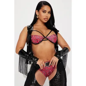 NEW Howdy Hottie Saddle Up Cowgirl Cosplay Halloween Costume thumbnail 2