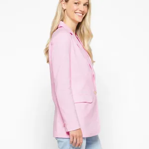 New BB DAKOTA X‎ STEVE MADDEN Linen On The Edge Blazer thumbnail 4