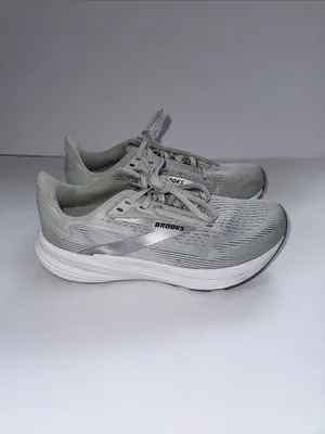 Brooks ghost women’s Light Gray Athletic Running Shoes thumbnail 3