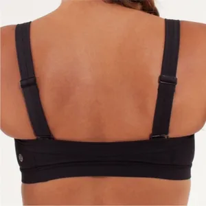 Lululemon Run:Engage Black Bra thumbnail 3