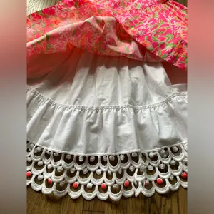 Lilly Pulitzer neon pink floral dress 8 thumbnail 6