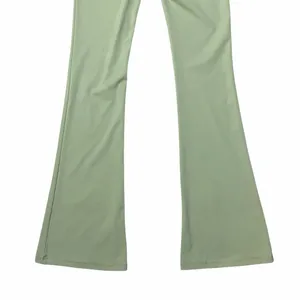 Bucked Up Sage Green Active Flare Leggings Womens M thumbnail 6