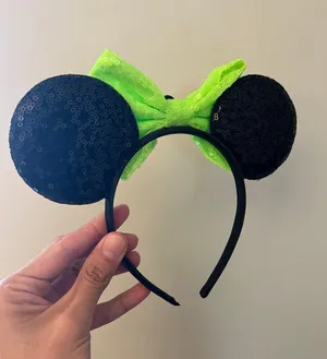 Disney Micky Minnie ear Happy Halloween ⚡️ custome NEW no tags thumbnail 2