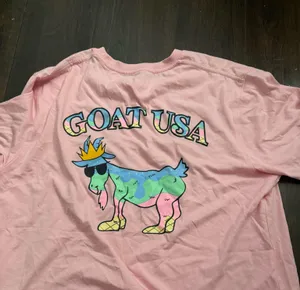 Goat USA T SHIRT Pink Size M thumbnail 2