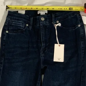 Good American Skinny distressed "Good Legs"‎ Raw Hem Jeans NWT thumbnail 6