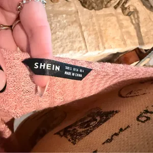SHEIN Blush Knit Top thumbnail 5