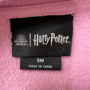 Harry Potter Hogwarts Floral Crest Mauve Purple‎ Sweatshirt Wizarding World SM thumbnail 3