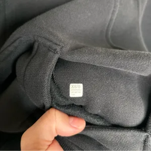 Lululemon Scuba Oversized 1/2 Zip Hoodie Black XS/S thumbnail 9