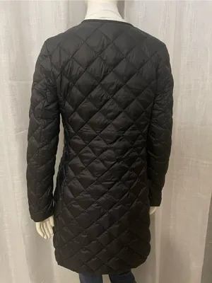 UNIQLO Ultra Light Down Compact Coat Black Size S Quilted Long Jacket Packable thumbnail 8