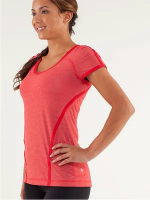 lululemon athletica Team Spirit Tech Short Sleeve Shirt Size 2 thumbnail 13