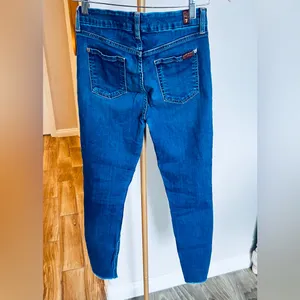 7 for all Mankind skinny jeans size 26 thumbnail 2