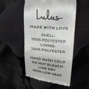 Lulus Forever In My Heart Black Striped Balloon Sleeve Mini Dress Women's Medium thumbnail 7