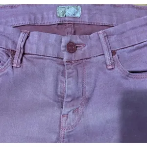 MOTHER The Looker Pop! Skinny Jeans Pink Size 26 thumbnail 2