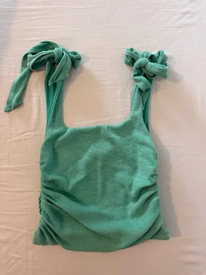 Free People Teal Tank thumbnail 2
