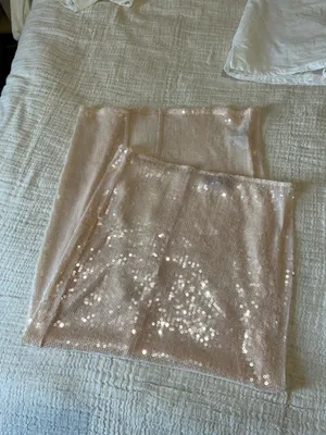 Edikted Riki Sheer Sequin Maxi Skirt thumbnail 3