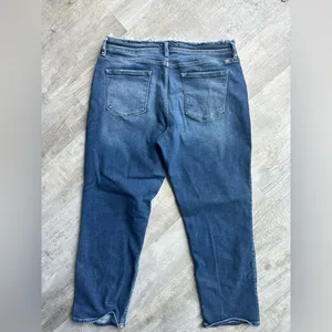 Kancan women’s size 32/27 distress hem and waist line denim jeans thumbnail 2