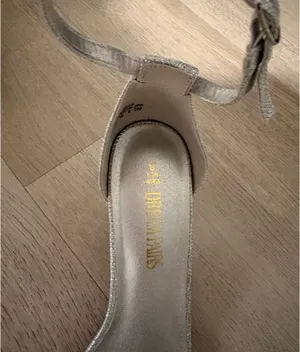 Dream Paris Sparkly Silver Heels thumbnail 6