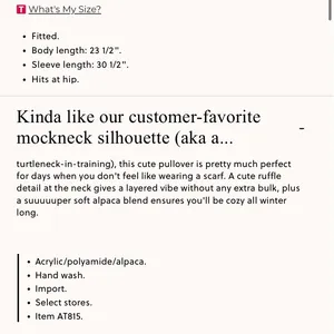 J crew ruffleneck sweater thumbnail 2